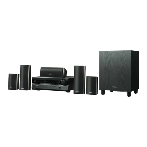 Onkyo HTP-370 User manual