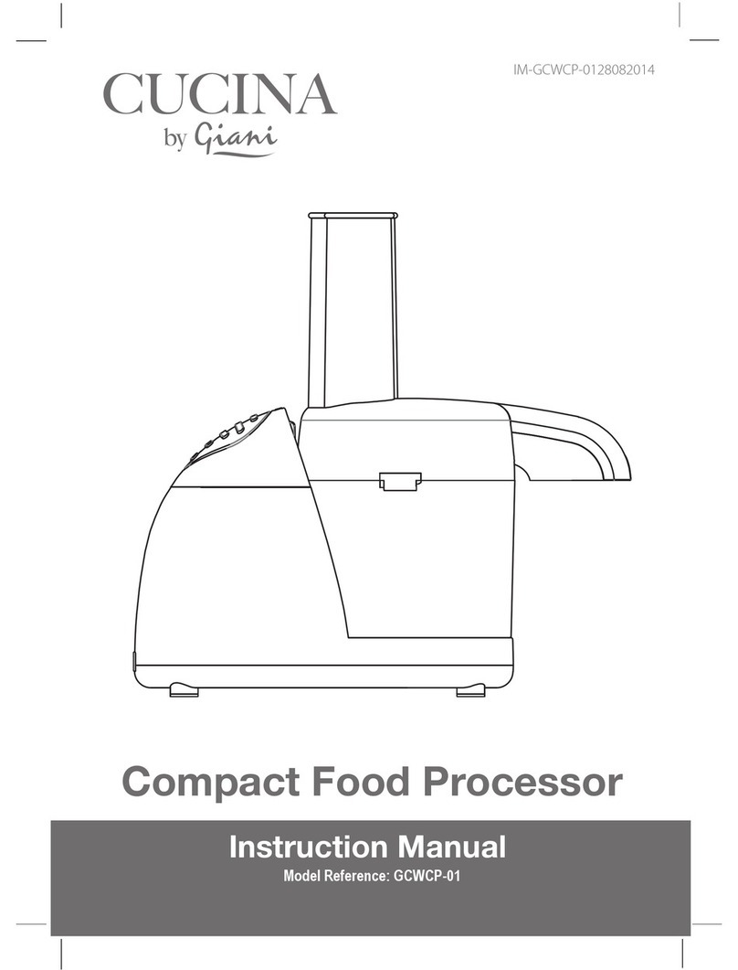 Giani Cucina GCWCP-01 User manual