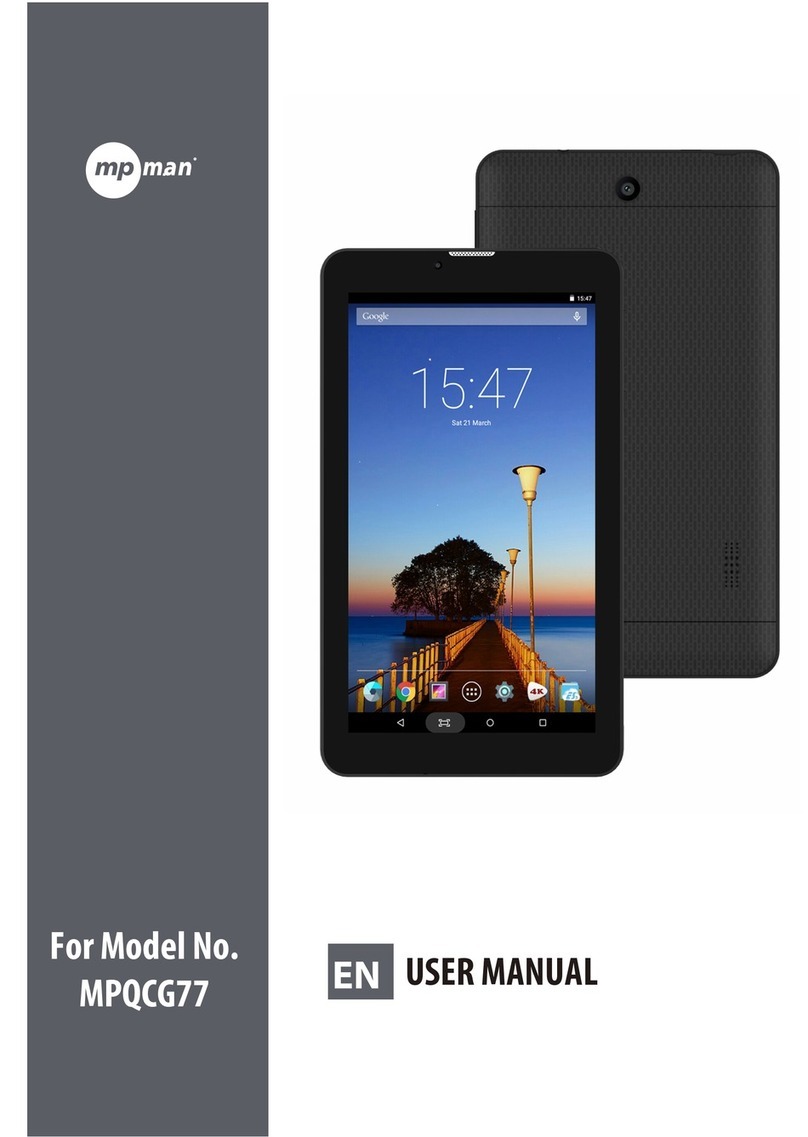 MP-Man MPQCG77 User manual MP-Man MPQCG77 User manual