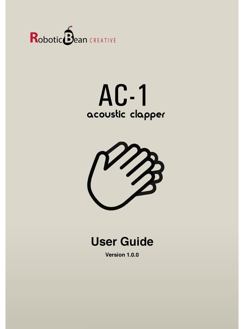 Robotic Bean Creative AC-1 User manual