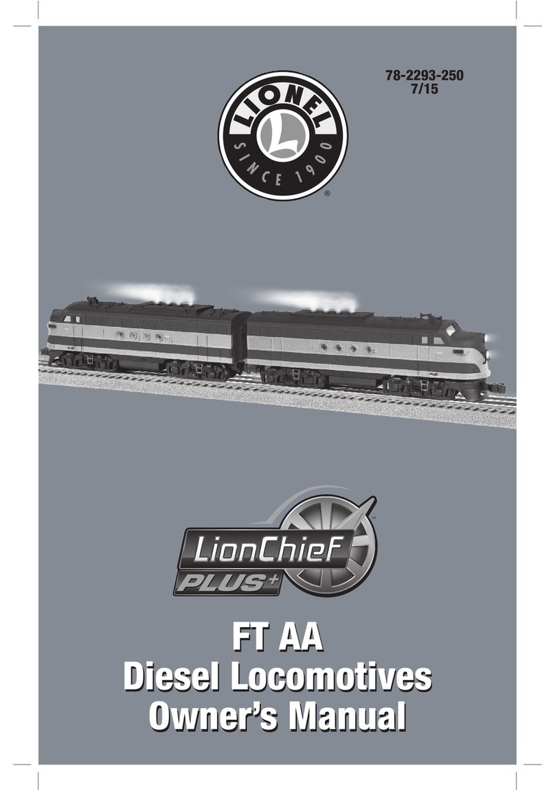 Lionel FT AA Diesel Locomotives User manual