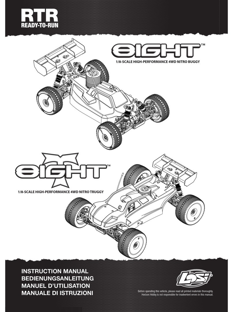 Team Losi EIGHT User manual