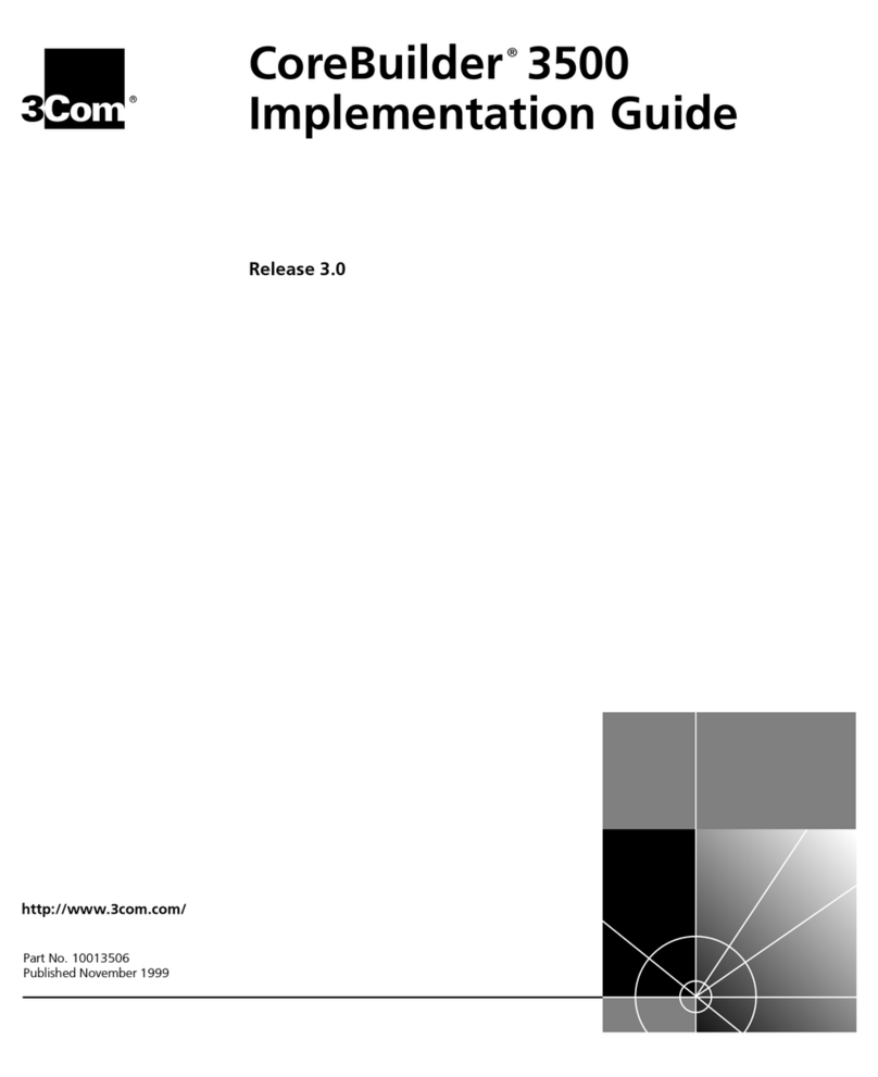 3Com CoreBuilder 3500 Implementation guide