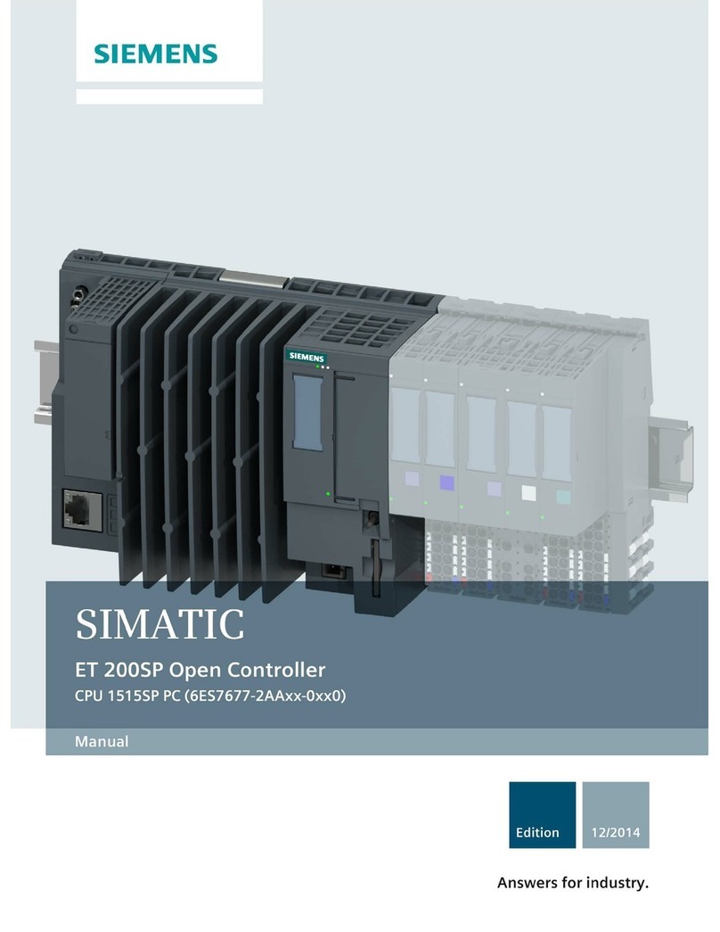 Siemens SIMATIC ET 200SP user manual