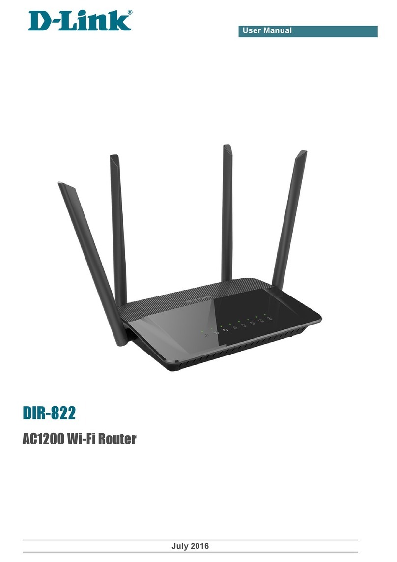 D-Link DIR-822 User manual D-Link DIR-822 User manual