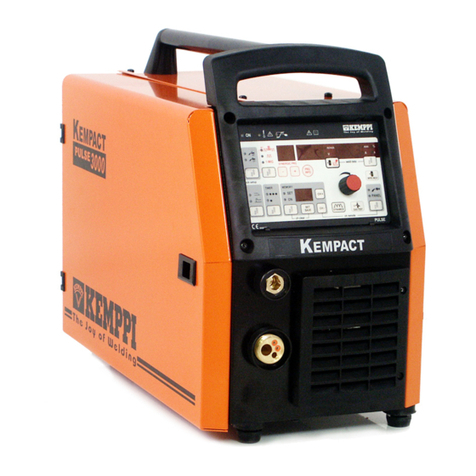 Kemppi Kempact Pulse 3000 Operation instructions