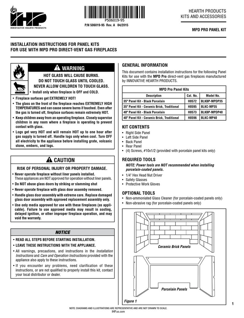 IHP BLKBP-MPDP35 User manual