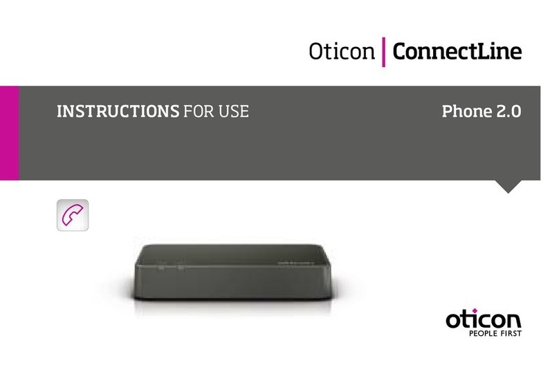 oticon Phone 2.0 Instructions for use