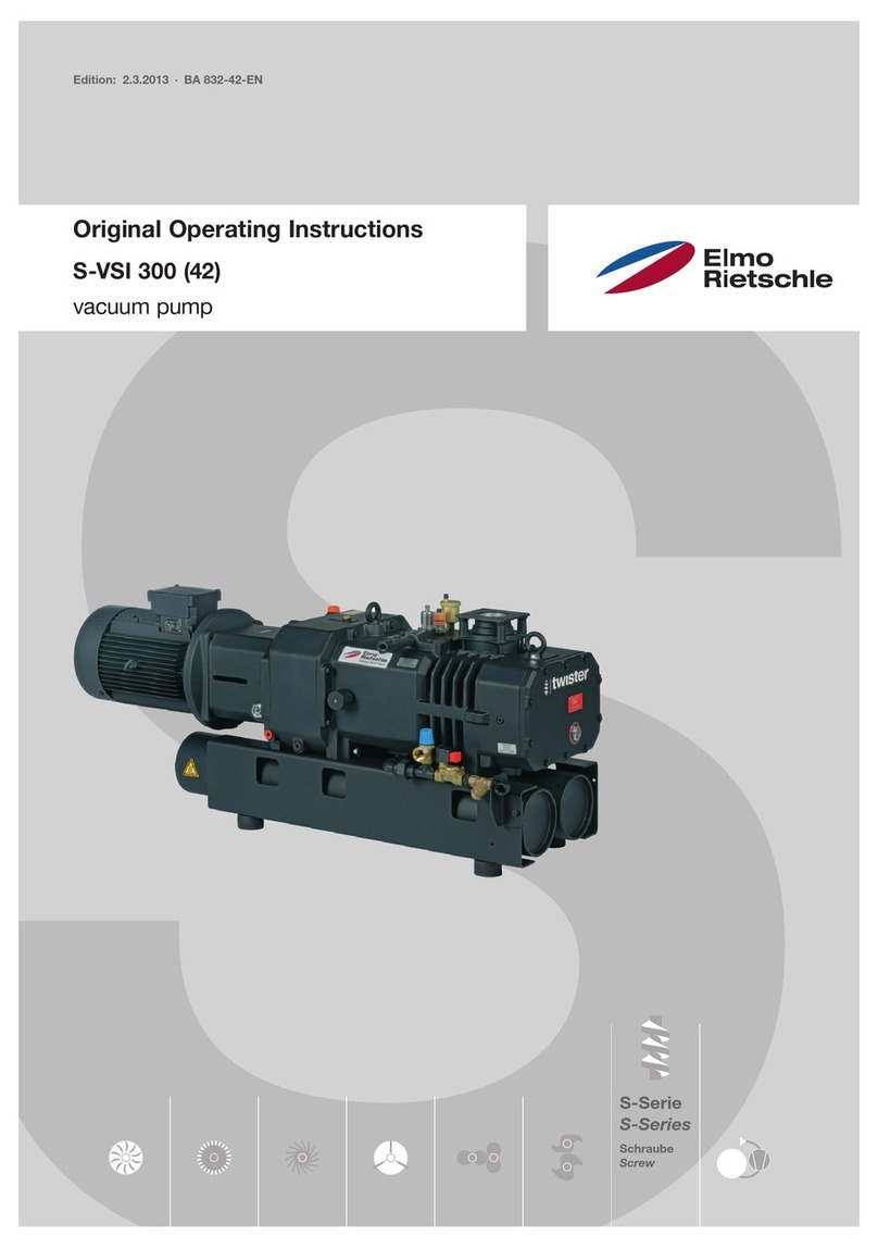Elmo Rietschle S-VSI 300 User manual