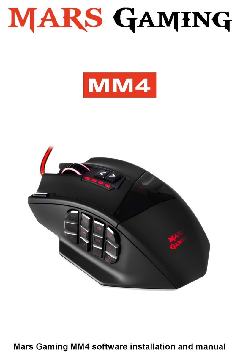 MARS GAMING mm4 User manual
