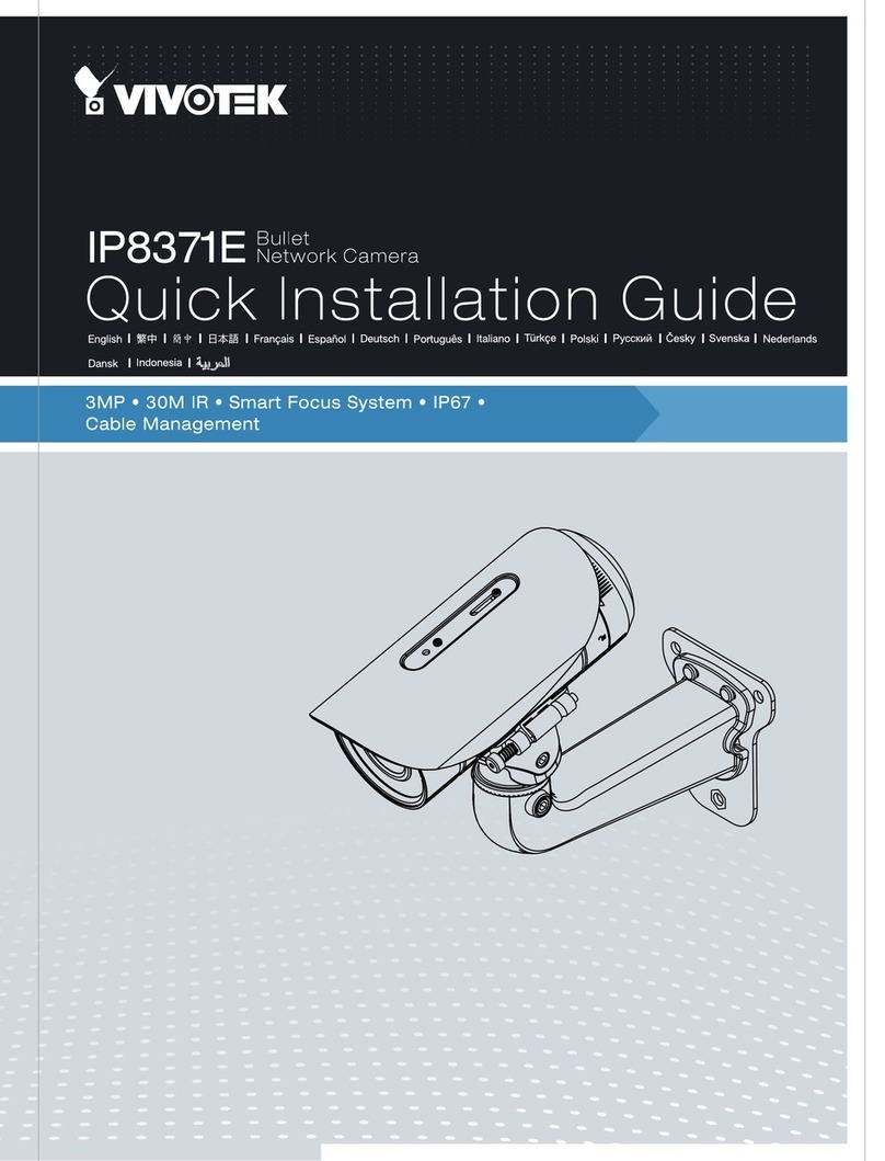 Vivotek IP8371E Quick installation guide
