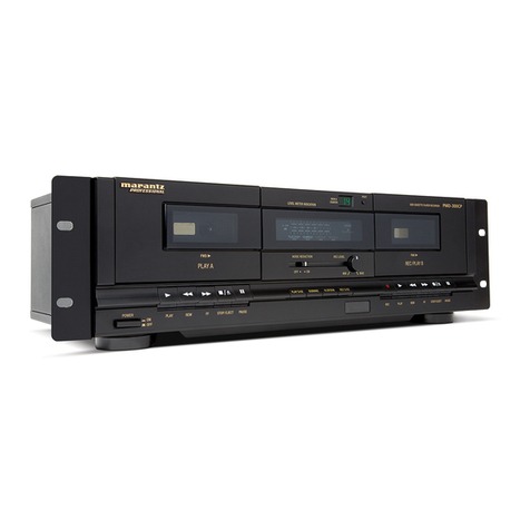 Marantz PMD-300CP User manual