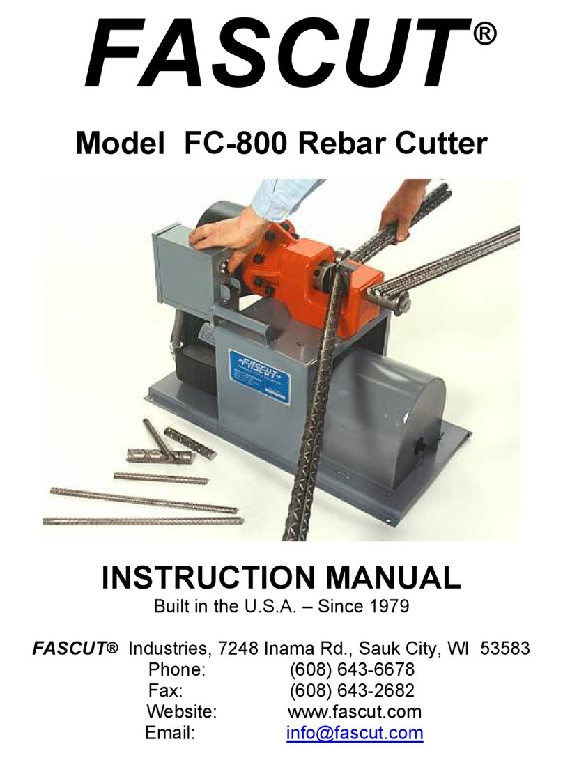 Fascut FC-800 instruction manual