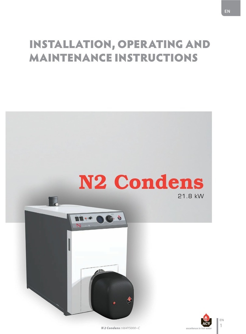 ACV N2 CONDENS Assembly instructions