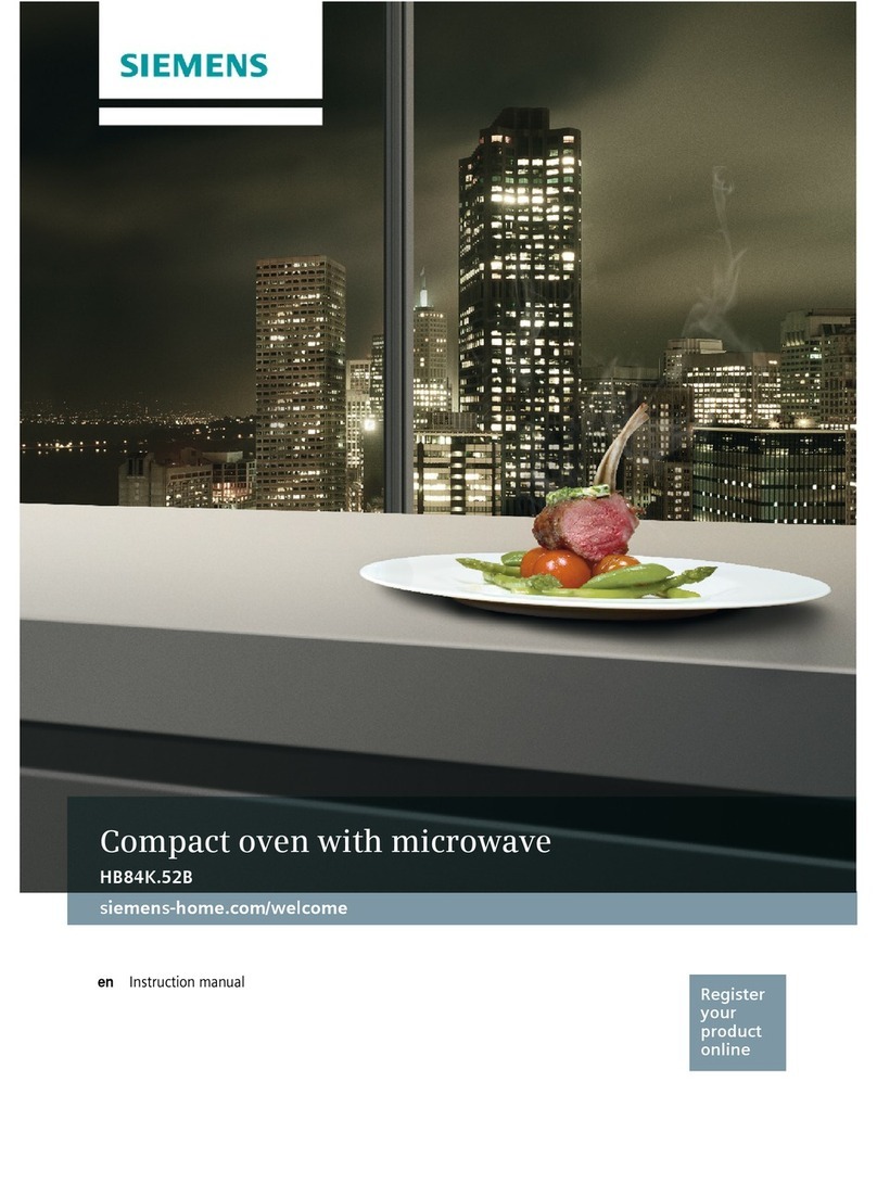 Siemens HB84K.52B User manual