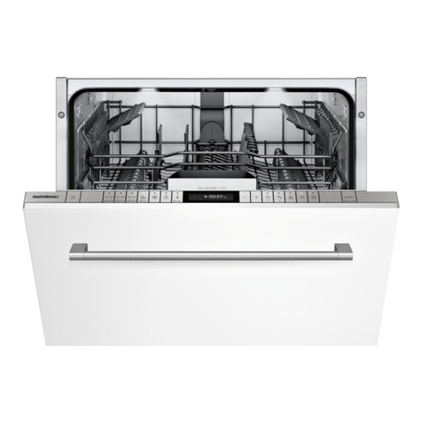 Gaggenau DI261 instruction manual