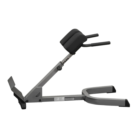 Body Solid GHYP-345 owner's manual