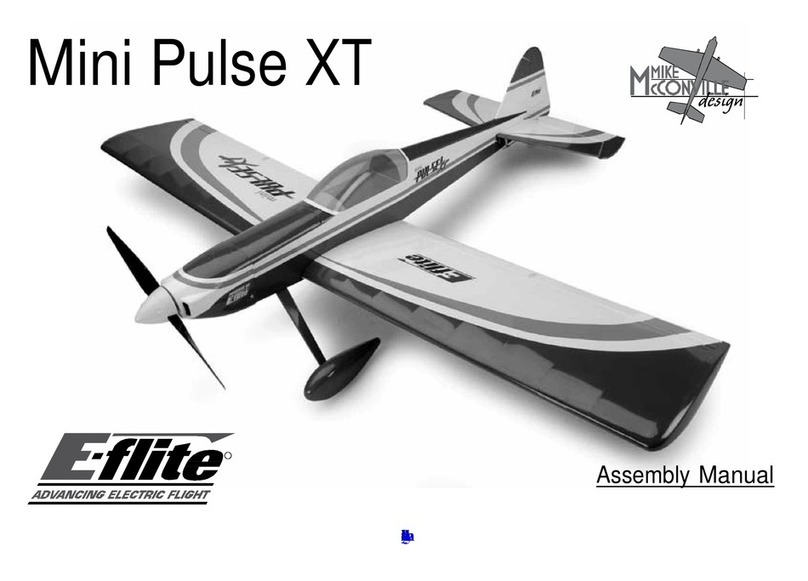 E-FLITE Mini Pulse XT User manual