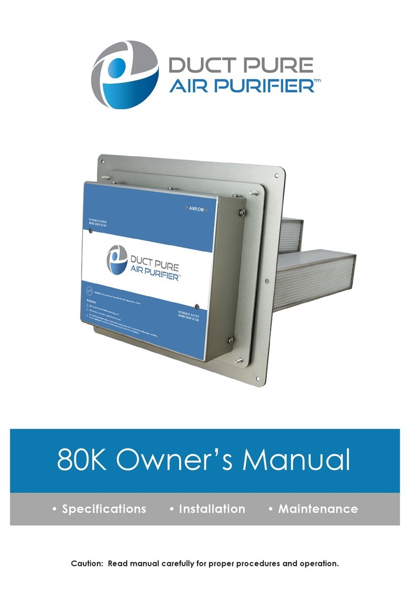 Duct Pure 80k owner's manual