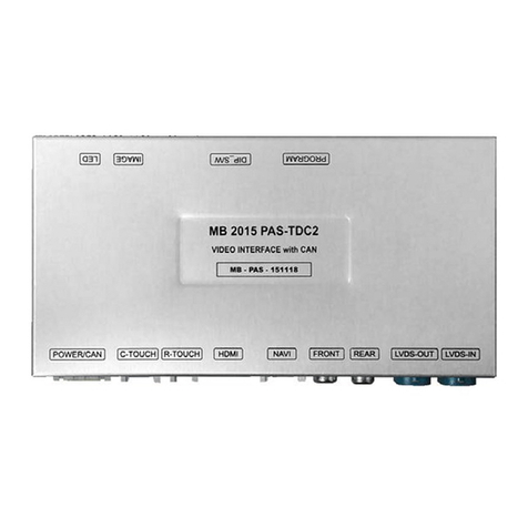 Car Solutions MB-PAS-151118 User manual Car Solutions MB-PAS-151118 User manual