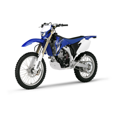 Yamaha WR250F 2008 Owner's and service manual