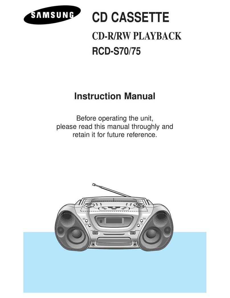 Samsung S75RCD-S70 instruction manual