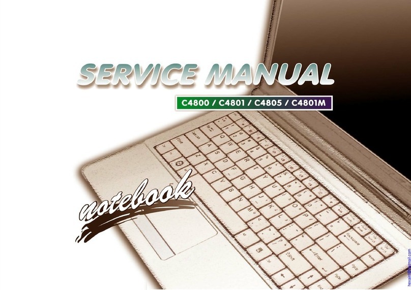 Clevo C4800 User manual