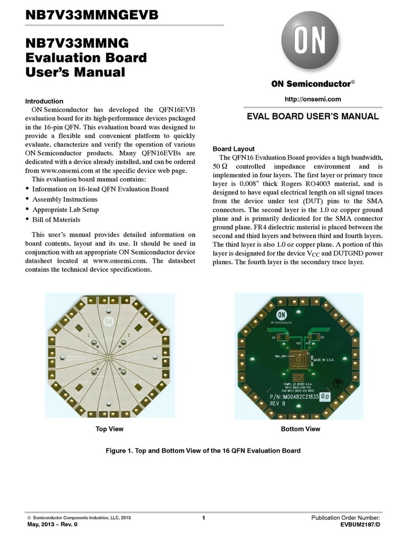 ON Semiconductor NB7V33MMNG user manual