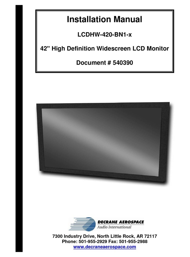 decrane aerospace LCDHW-420-BN1-x User manual decrane aerospace LCDHW-420-BN1-x User manual