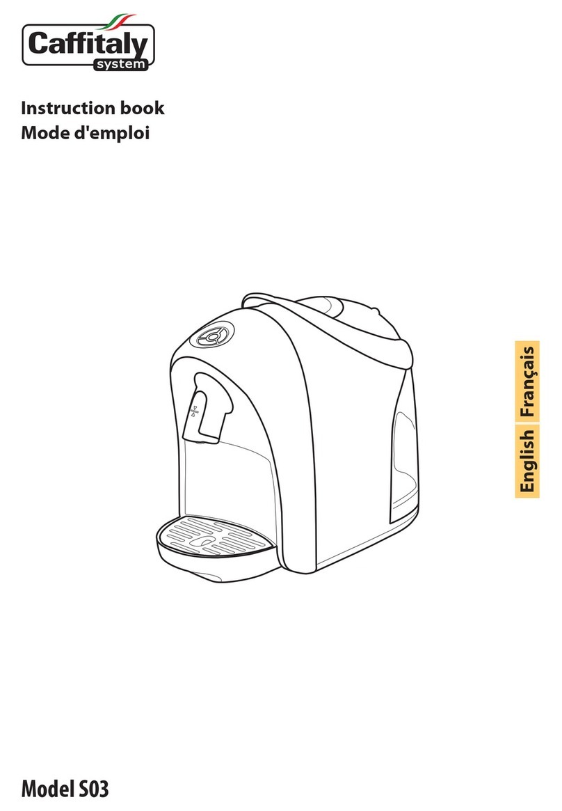 Caffitaly System S03 Instruction book