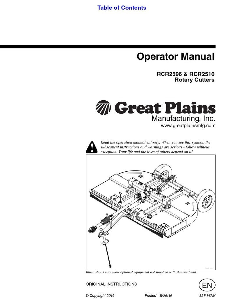 GREAT PLAINS RCR2596 User manual