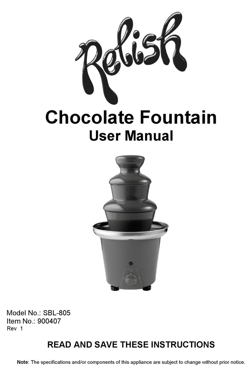 Relish SBL-805 user manual