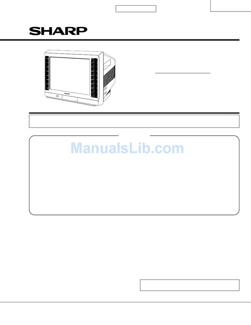 Sharp 20F630 User manual