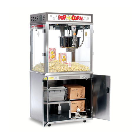 Goldmedal Pop-O-Gold User manual