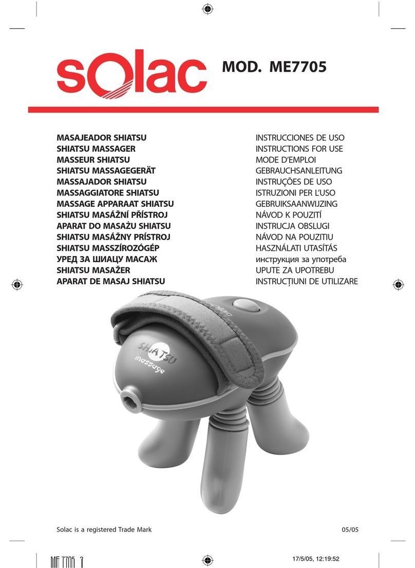 SOLAC ME7705 Instructions for use
