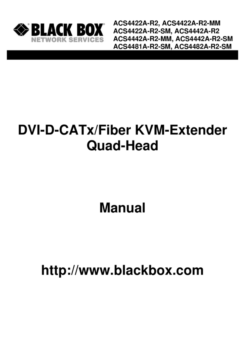 Black Box ACS4422A-R2 User manual