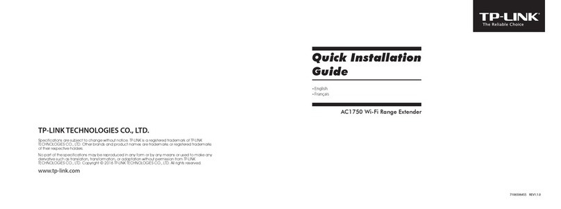 TP-Link RE450 User manual TP-Link RE450 User manual