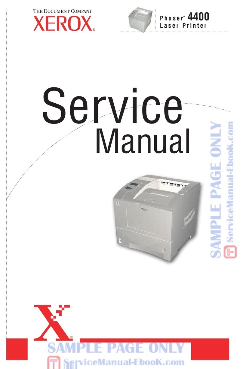Xerox Phaser 4 400 User manual