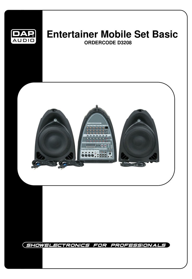 DAPAudio entertainer mobile set basic Product guide