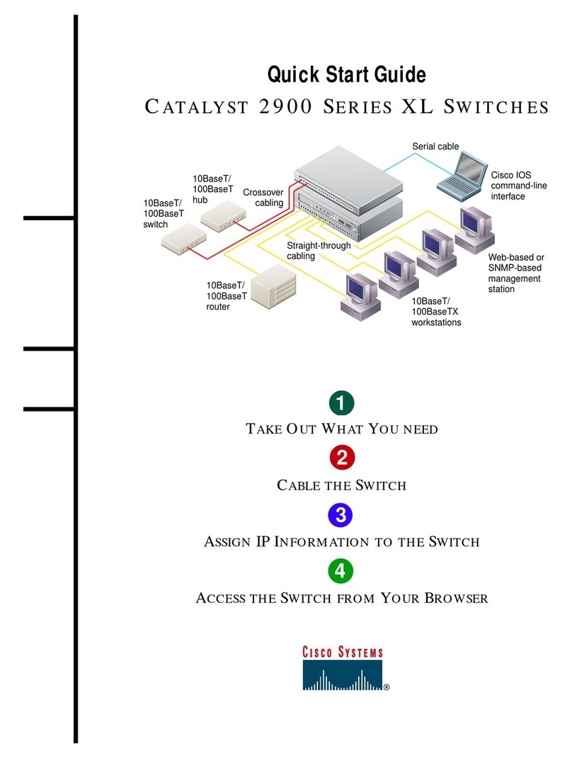 Cisco Catalyst 2900 Series XL User manual Cisco Catalyst 2900 Series XL User manual