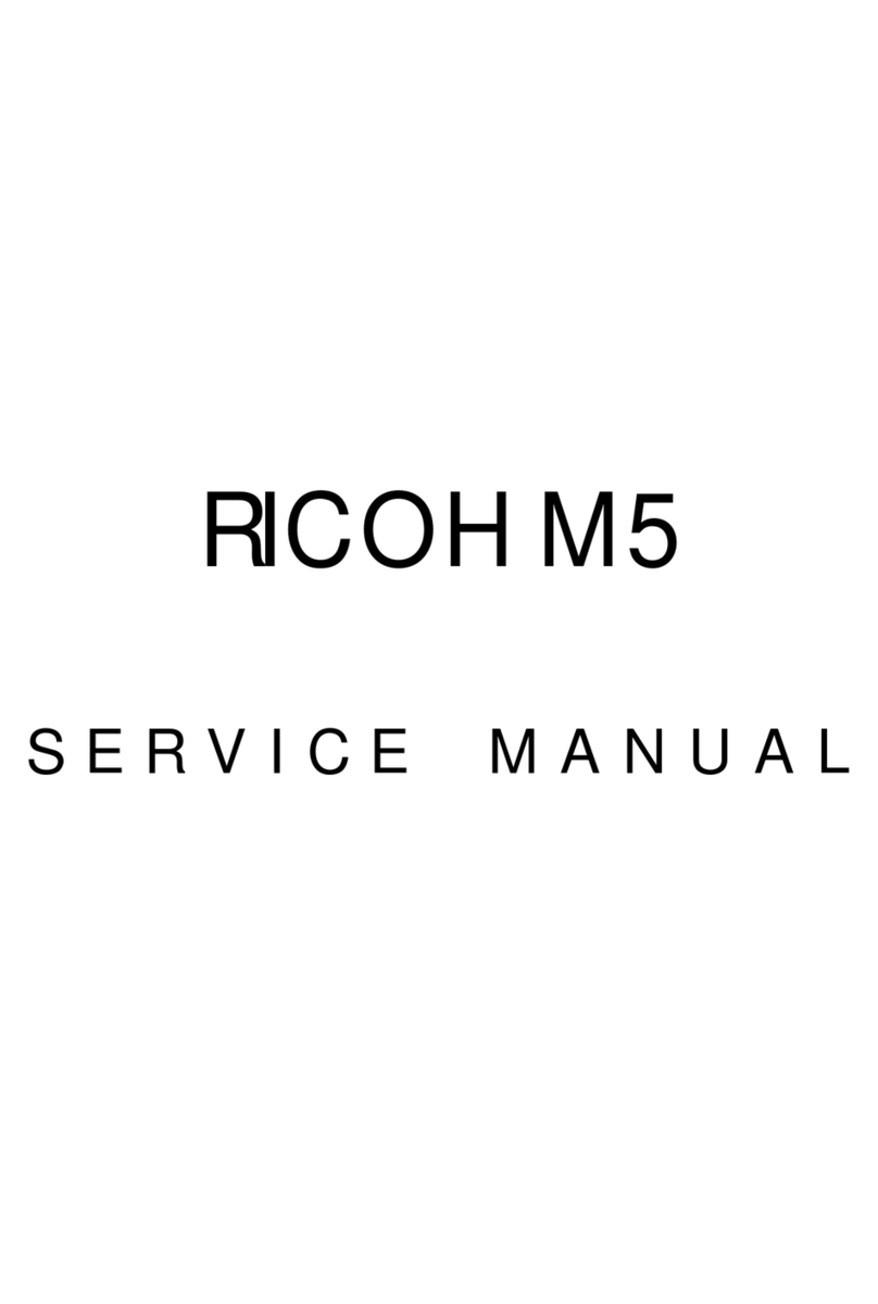 Ricoh M5 User manual