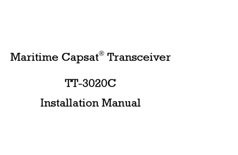 Thrane&Thrane TT-3020C User manual