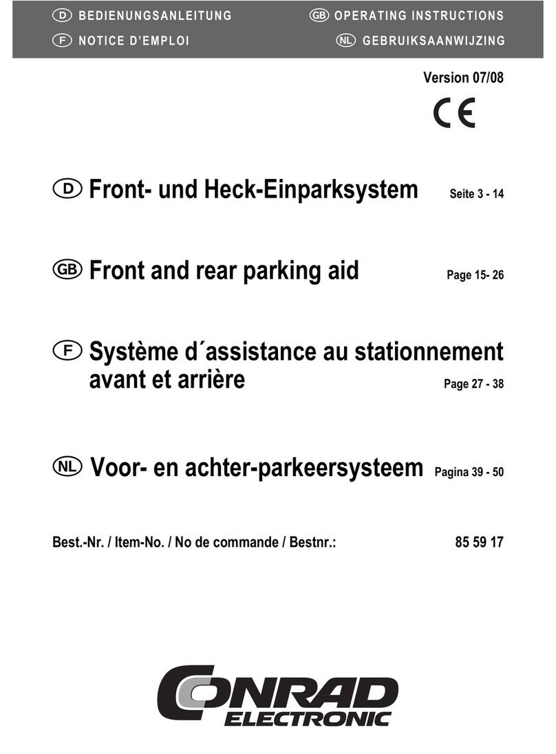 Conrad Electronic 85 59 17 operating instructions
