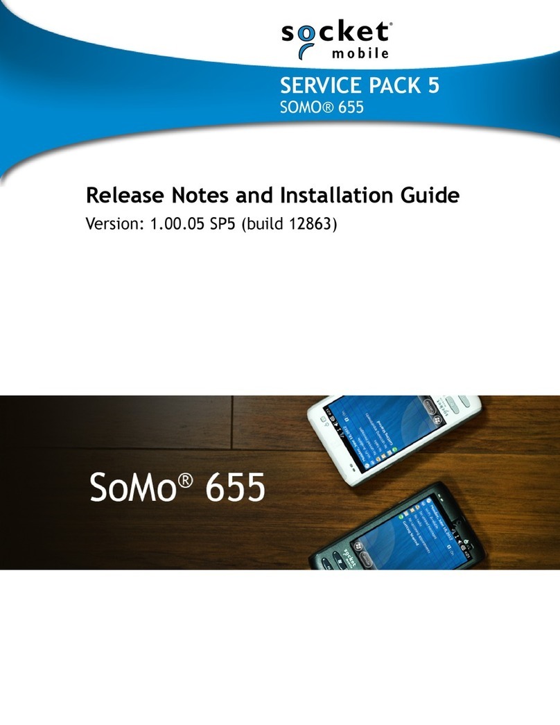 Socket SoMo 655 Standard Instruction Manual