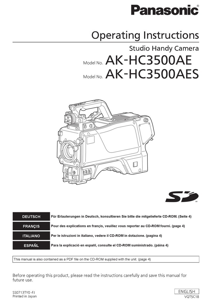 Panasonic AK-HC3500AES User manual
