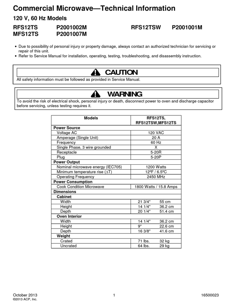 Danger MFS12TS technical information