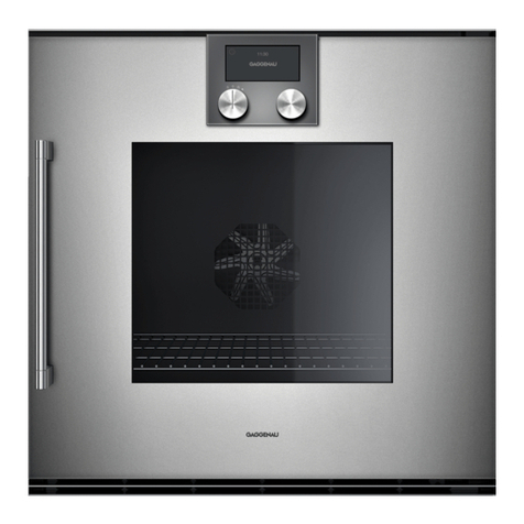 Gaggenau BOP 210/211 instruction manual
