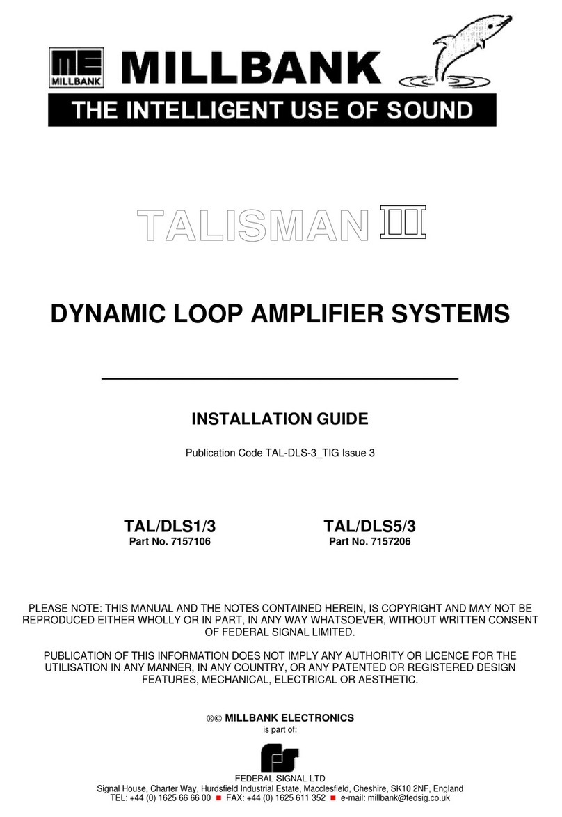 Millbank Talisman TAL/DLS5/3 installation guide
