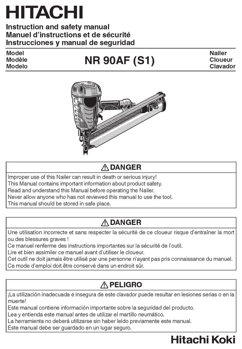 Hitachi NR 90AF (S1) Instruction Manual