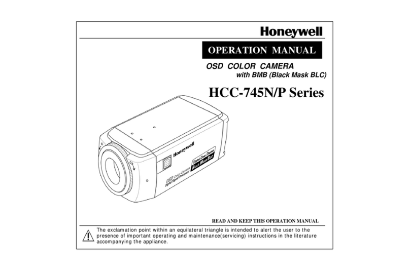 Honeywell Introduces HCC-745PTW User manual
